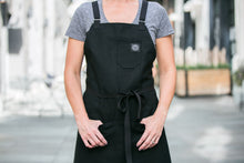 Load image into Gallery viewer, Black Canvas Apron