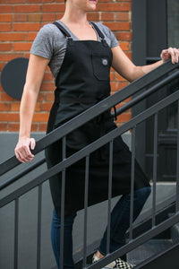 Black Canvas Apron