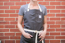 Load image into Gallery viewer, Gray Canvas Apron