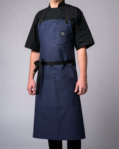 Navy Canvas Apron